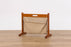 Mid Century Teak Magazine Holder - (D1608)
