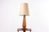 Danish Mid Century Solid Teak Table Lamp - (D1679)