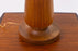 Danish Mid Century Solid Teak Table Lamp - (D1679)