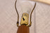 Danish Mid Century Solid Teak Table Lamp - (D1679)