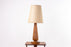 Danish Mid Century Solid Teak Table Lamp - (D1679)