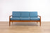 Danish Mid Century Teak Sofa - (D1609a)