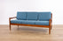 Danish Mid Century Teak Sofa - (D1609a)