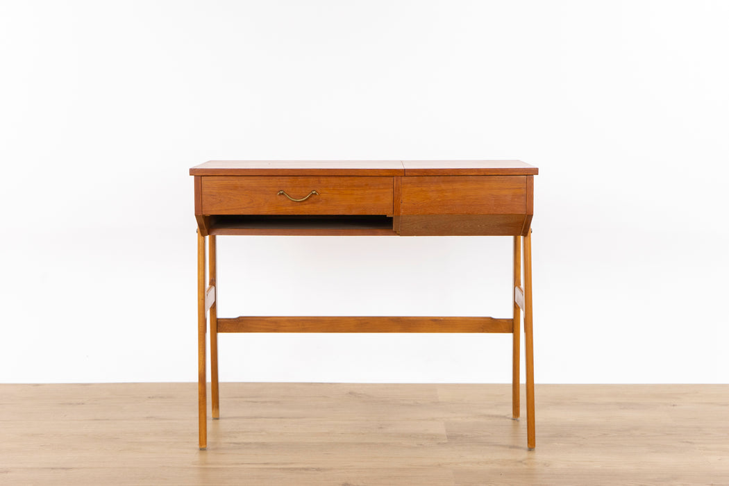 Swedish Mid-Century Teak Vanity - (326-110)