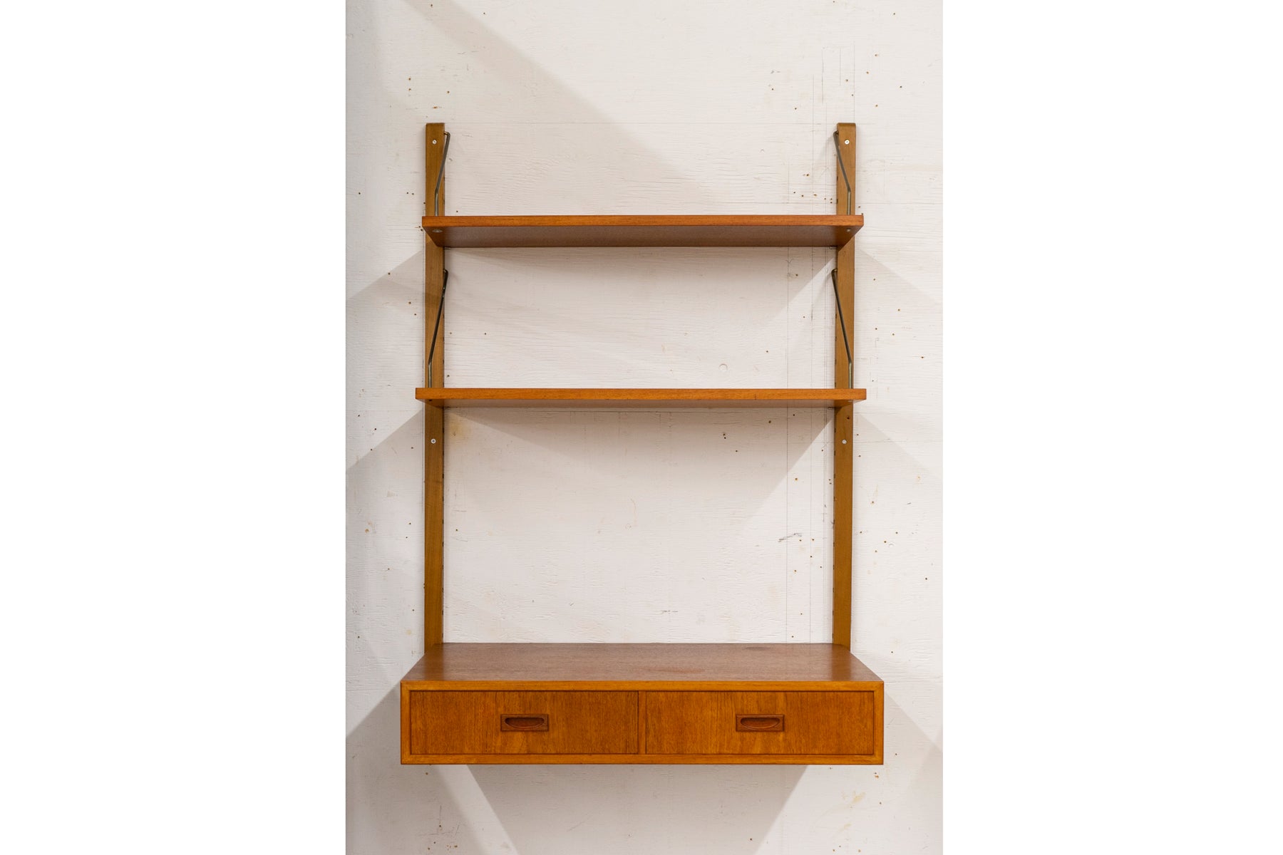 Danish Modern Teak Wall System - (D1576)