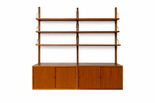 Danish Modern Teak Wall System - (327-074.1)