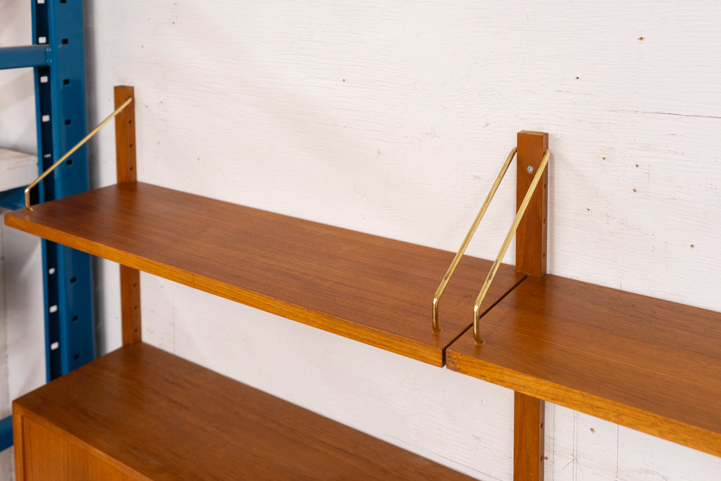 Danish Mid-Century Teak Wall System by Poul Cadovius - (327-124)