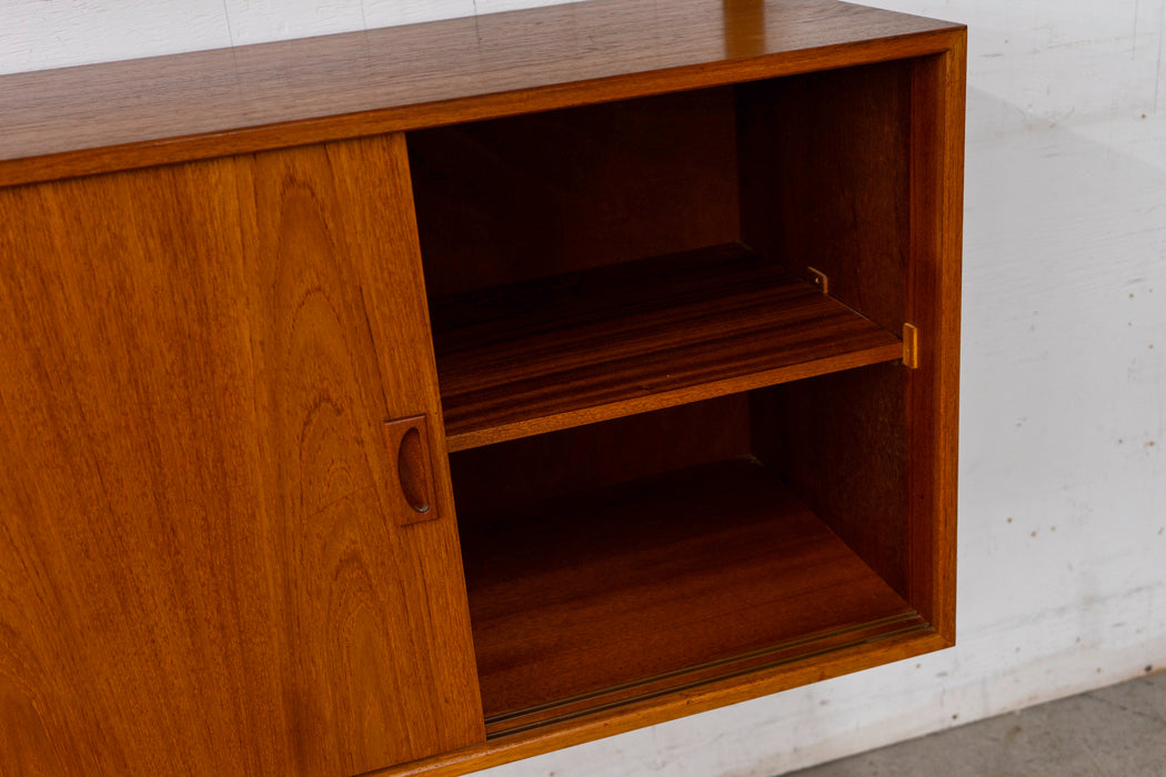 Danish Mid-Century Teak Wall System - (D1577)