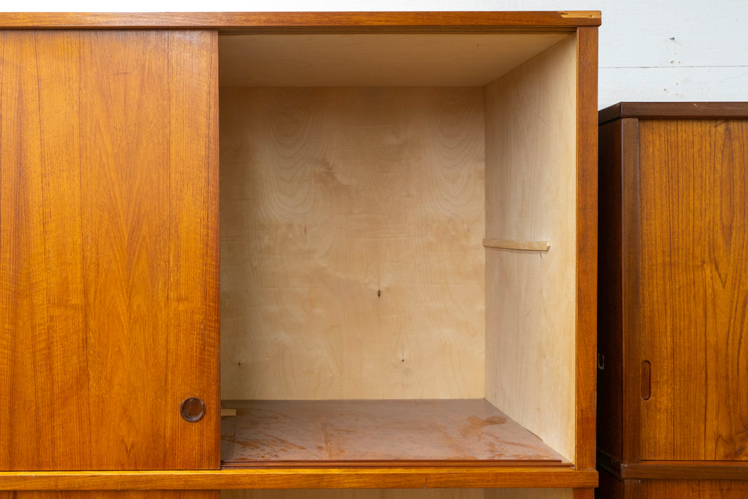 Danish Modern Teak Wardrobe - (327-001)