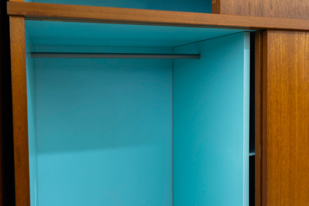 Danish Mid-Century Teak Wardrobe - (327-002)