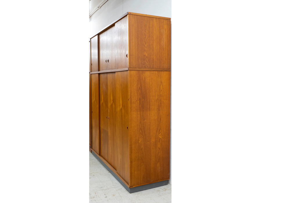 Danish Mid-Century Teak Wardrobe - (327-002)