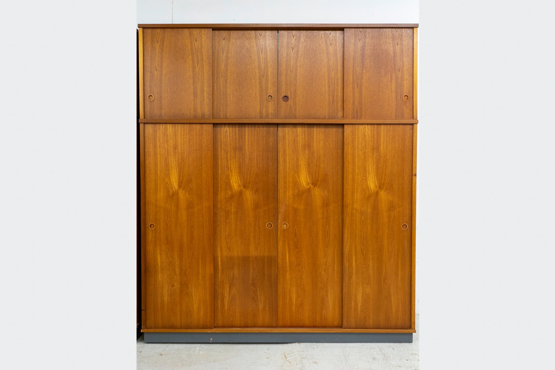 Danish Mid-Century Teak Wardrobe - (327-002)