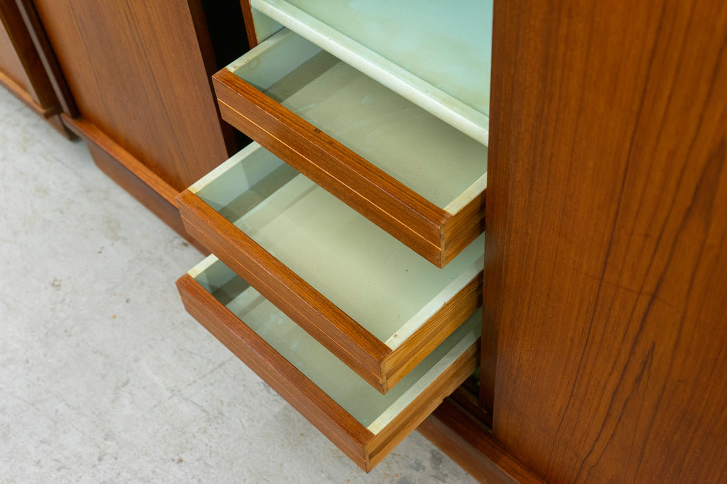 Danish Modern Teak Wardrobe - (327-116)