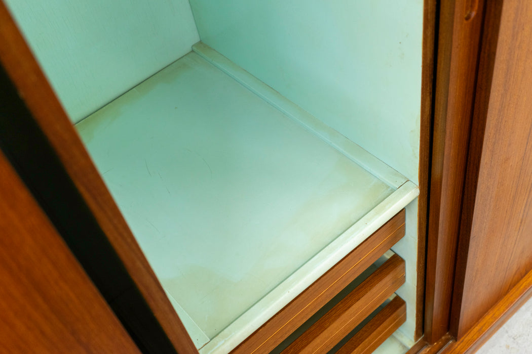 Danish Modern Teak Wardrobe - (327-116)