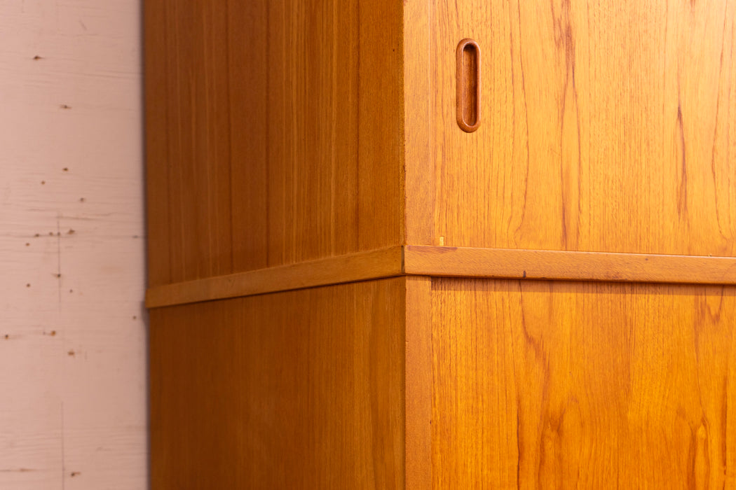 Danish Modern Teak Wardrobe - (327-148)