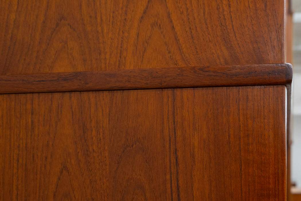 Danish Modern Teak Wardrobe - (327-161)