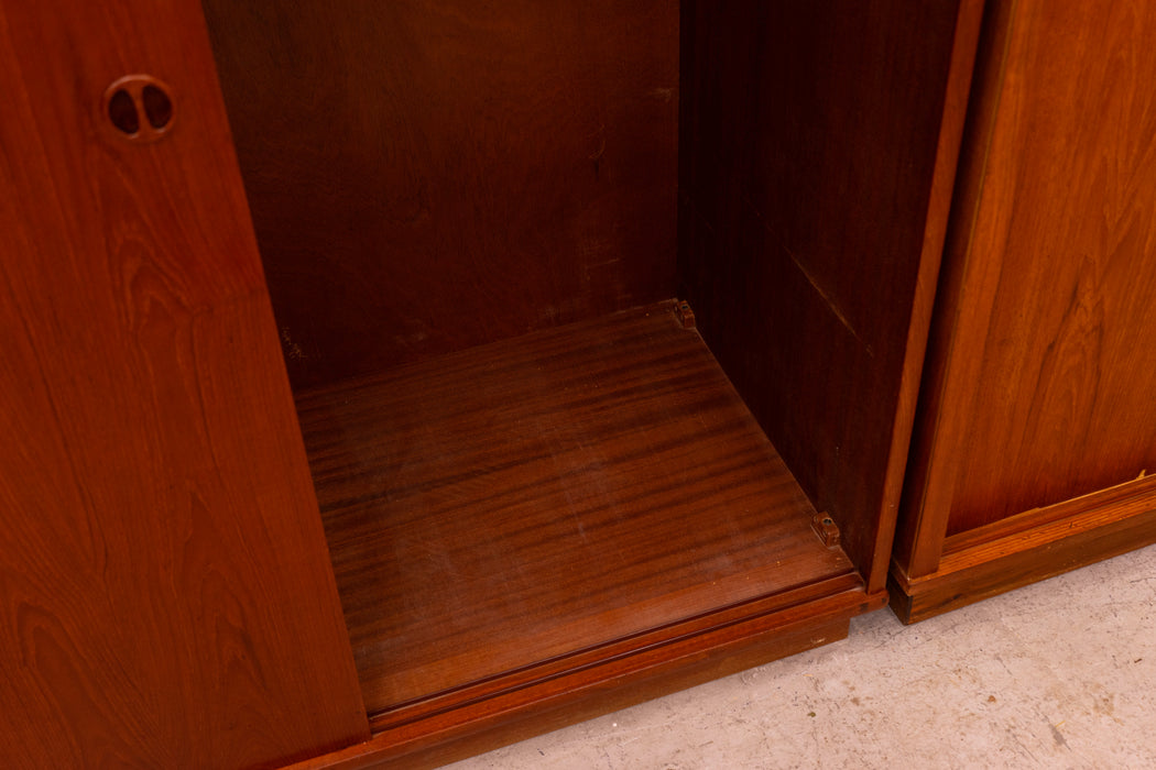Danish Modern Teak Wardrobe - (327-161)