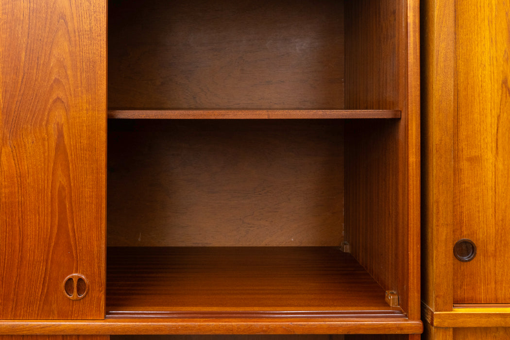 Danish Modern Teak Wardrobe - (327-161)