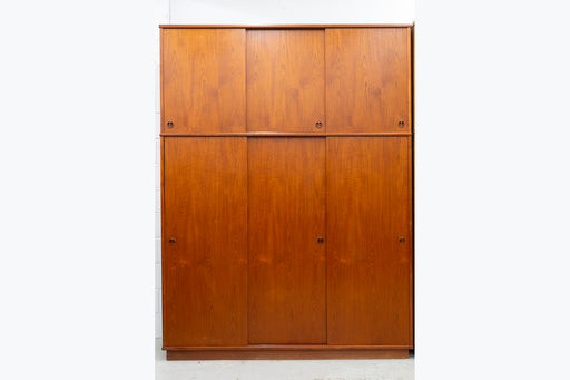 Danish Modern Teak Wardrobe - (327-161)