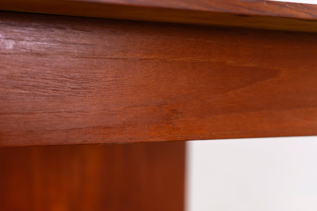 Teak Danish Desk - (326-037)