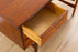 Danish Modern Teak Writing Desk - (327-149)