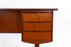 Danish Modern Teak Writing Desk - (327-149)