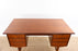 Danish Modern Teak Writing Desk - (327-149)