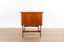 Danish Modern Teak Writing Desk - (327-149)