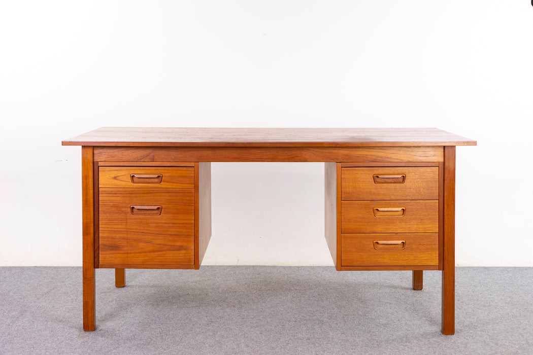 Teak Danish Desk - (D1419)