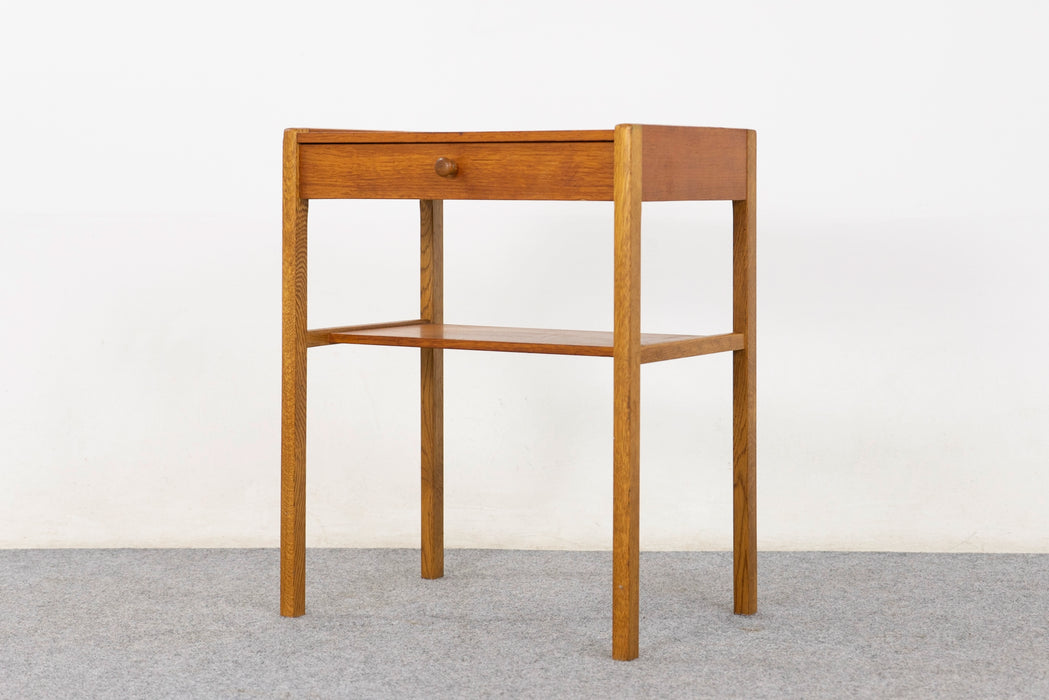 Teak & Oak Bedside Table - (324-168.21)