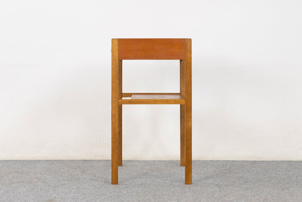 Teak & Oak Bedside Table - (324-168.21)