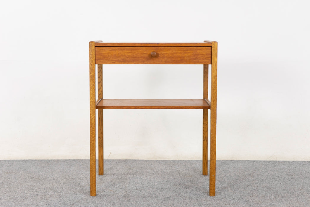 Teak & Oak Bedside Table - (324-168.21)