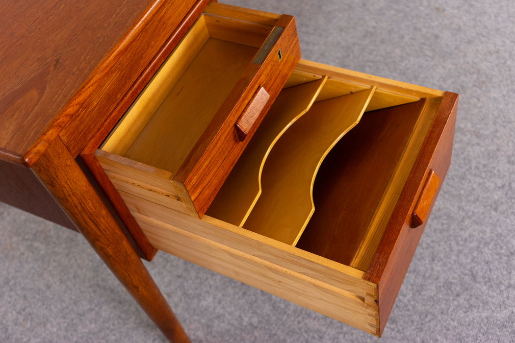 Danish Teak & Oak Desk by Borge Mogensen - (D1461)