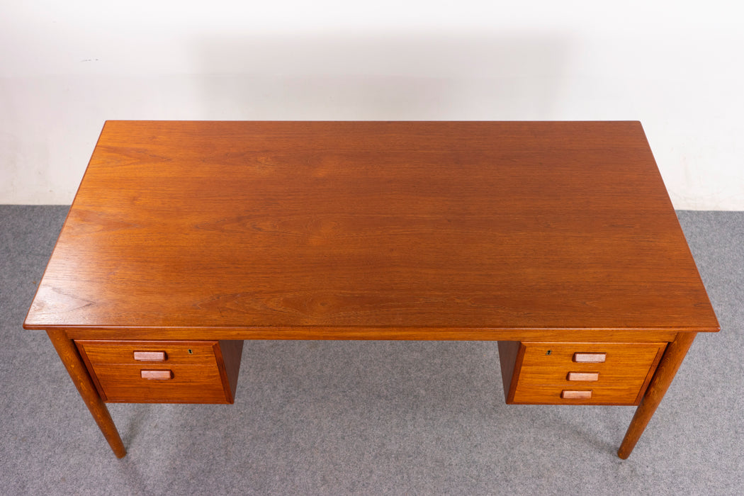 Danish Teak & Oak Desk by Borge Mogensen - (D1461)