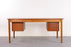 Danish Teak & Oak Desk by Borge Mogensen - (D1461)