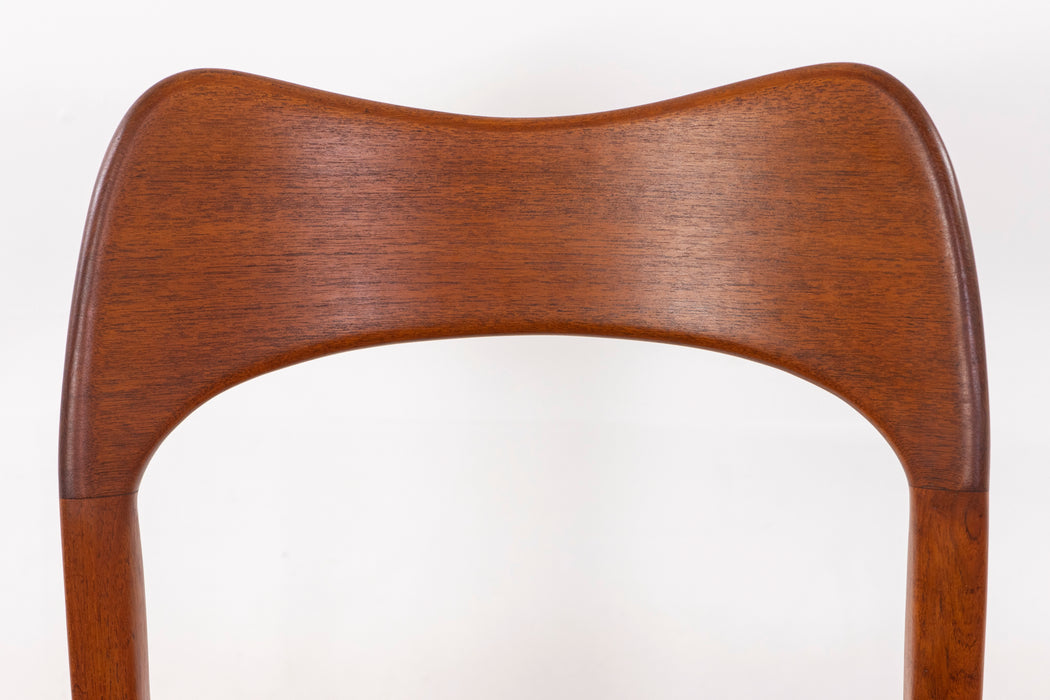 1 Teak Danish Dining Chair by Arne Hovmand Olsen - (D1174.3)