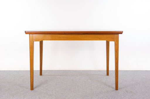 Teak & Oak Danish Dining Table - (326-194)