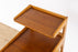 Swedish Teak & Oak Bedside Table by Eyving Beckman - (326-116)