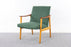 Danish Mid-Century Teak & Beech Lounge Chair - (D1501)