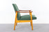 Danish Mid-Century Teak & Beech Lounge Chair - (D1501)