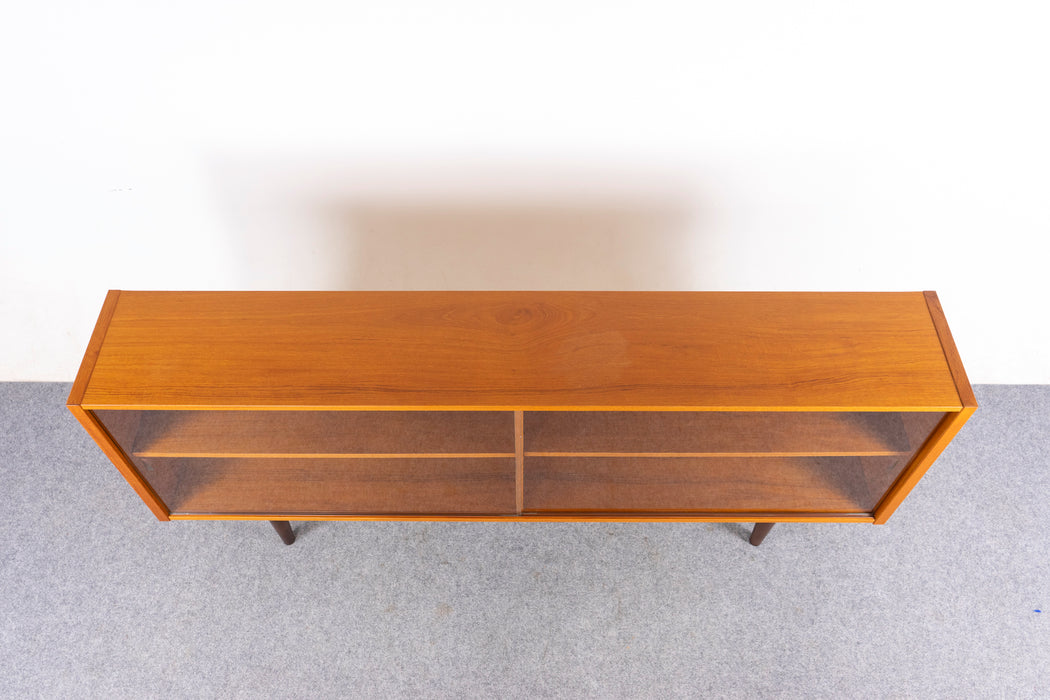 Danish Modern Teak & Glass Cabinet by Clausen & Søn- (D1503)
