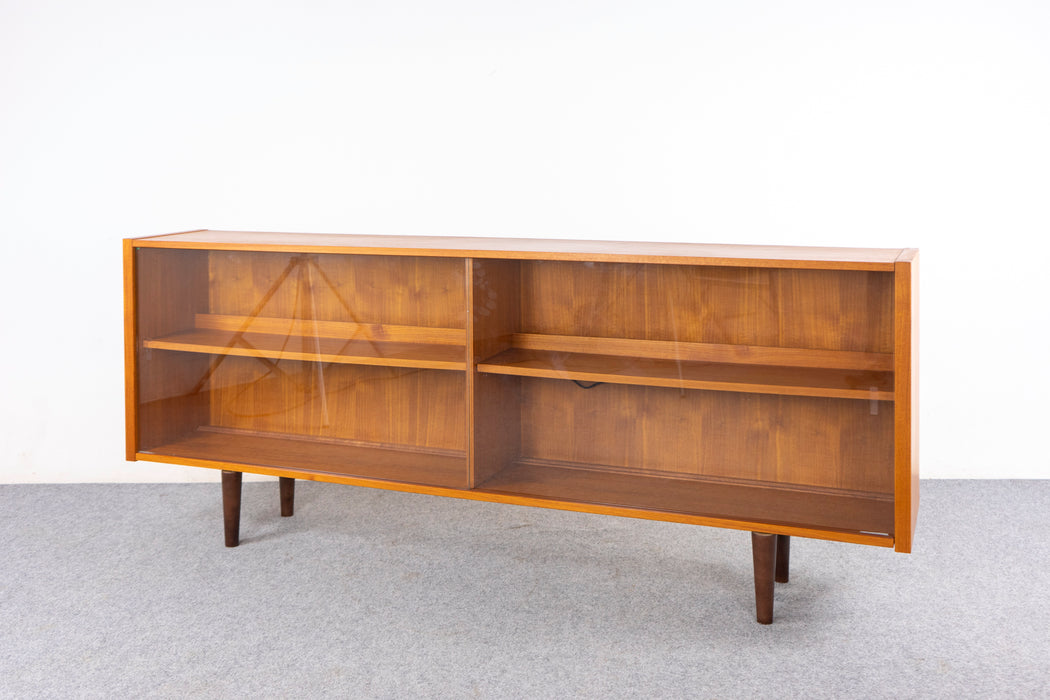 Danish Modern Teak & Glass Cabinet by Clausen & Søn- (D1503)