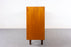 Danish Modern Teak & Glass Cabinet by Clausen & Søn- (D1503)