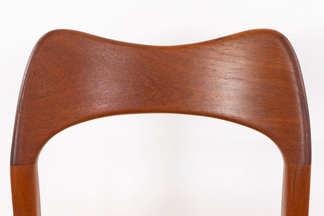 1 Teak Dining Chair by Arne Hovmand Olsen - (D1174.1)