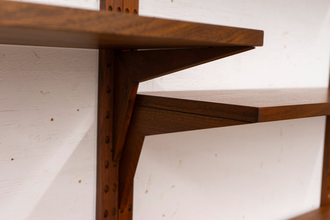 Walnut Danish Wall System by Poul Cadovius - (D1438)