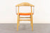 Danish Modern Oak Armchair - (D1170)