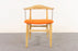 Danish Modern Oak Armchair - (D1170)