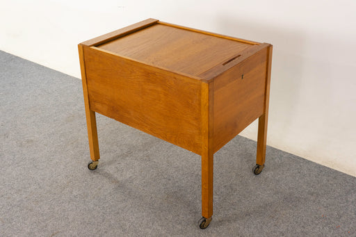 Oak Danish File Cabinet - (325-278)