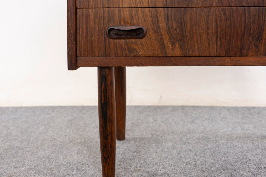 Rosewood Danish Bedside Table  - (326-092)