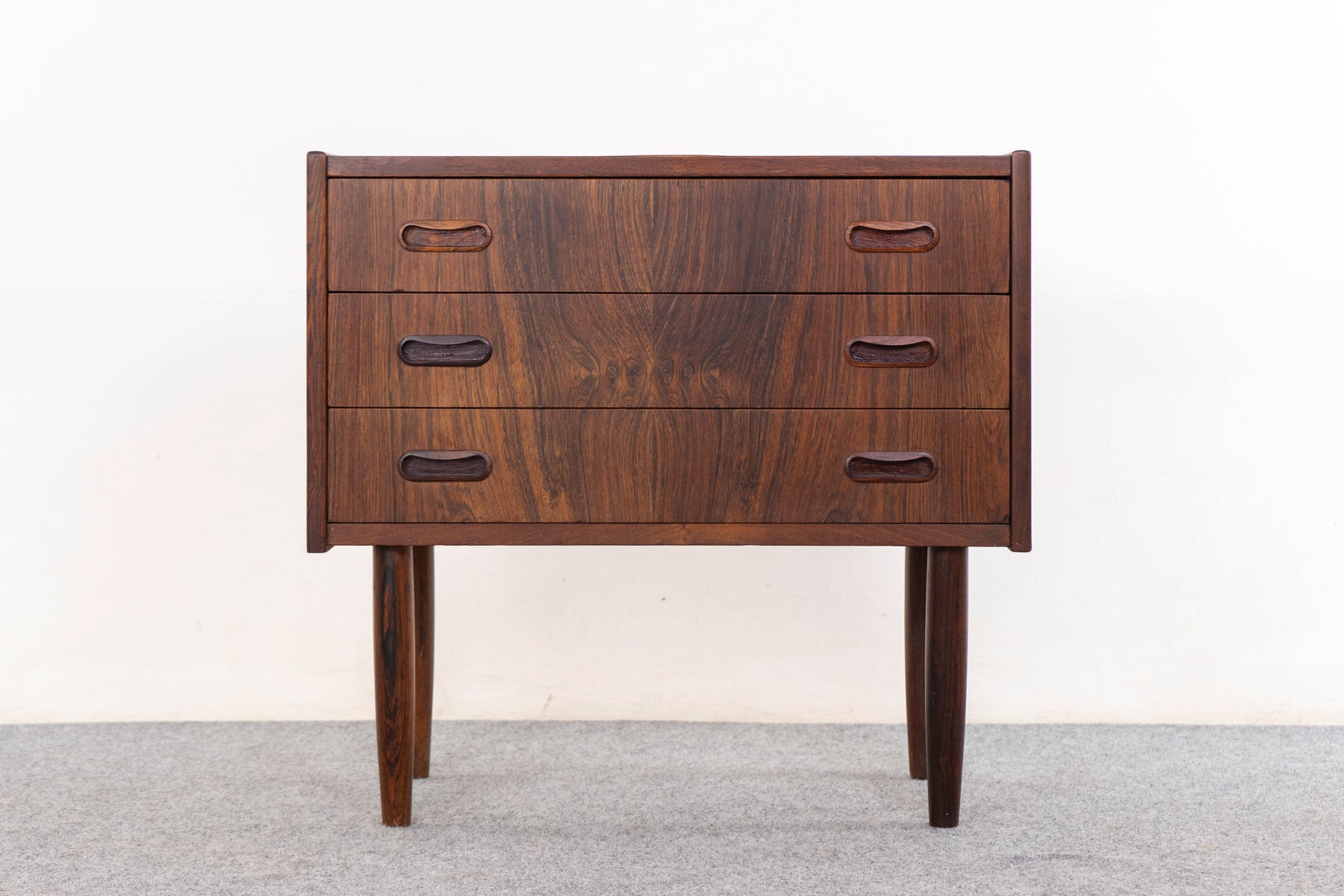 Rosewood Danish Bedside Table  - (326-092)